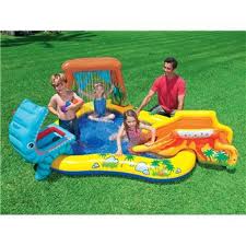 Aire De Jeux Jurassic Intex Jeu Piscine Gonflable Achat Prix Fnac