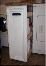 Essentially, a rolling cabinet in between the machines. Storage In Between Washer Dryer Hometalk