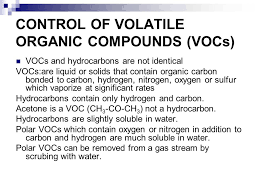 First, organic compounds as a rule tend to be flammable. Control Of Volatile Organic Compounds Vocs Ppt Video Online Download