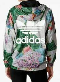 Free shipping both ways on adidas originals superstar 2 from our vast selection of styles. Adidas Farm Blume Floral Windbreaker Jacke Hoodie Superstar Track Top Tropic Ebay