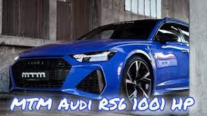 Das auto mit 90.500 euro neupreis ist im zeitraum von 05/2002 bis 11/2004 vom band gelaufen. Mtm Audi Rs6 C8 With 1001 Hp Carp Rn Youtube