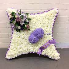 We did not find results for: Knitting Funeral Flower Cushion Blossom Florists Range Of Unusual Funeral Tributes