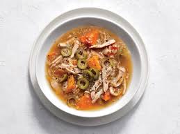 Bake until chicken reaches an internal temperature of 165f, about 20 to 25 minutes. Slow Cooker Mediterranean Chicken And Quinoa Stew Recipe Cooking Light