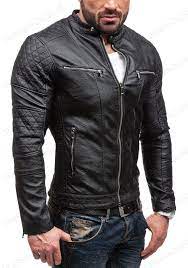 New Arrival Men Real Lambskin Motorcycle Premium Quality Leather Biker Jacket 11 Westernoutfit Mo Leather Jacket Black Leather Jacket Men Jackets Men Fashion