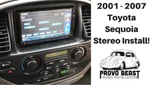 Currently has the jbl 10 speaker w/ rear entertainment. 2001 2007 Toyota Sequoia Bluetooth Radio Install Youtube