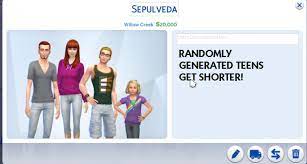 This mod makes the character even more adjustable . Mod The Sims Deprecated See Description For Info Height Slider And Shorter Teens Mod V1 97