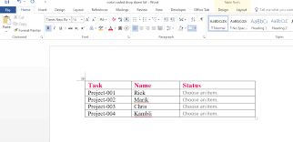 Key word outlines how to write a keyword outline first thing's first, find something to write your kwo from. How To Insert Color Coded Drop Down List In Word Table
