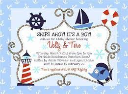 Whimsical Nautical Baby Shower Invites Baby Shower Invitations Design Nautical Baby Shower Invitations Baby Shower Invitations