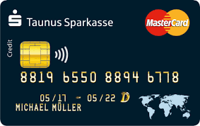 بطاقة ماستر كارد الذهبية في ألمانيا Sparkasse