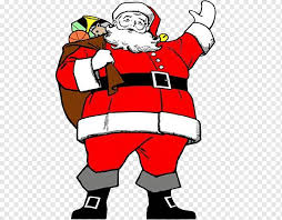 Santa Claus Father Christmas Myra Goodbye Santa Claus Painted Hand Words Phrases Png Pngwing