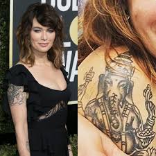 Explore hannya mask tattoo meanings and the fascinating history behind this iconic japanese motif. Lena Headey S 13 Tattoos Meanings Steal Her Style
