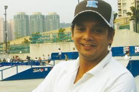 Skateboarder Warren Stuart