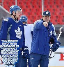 Mike babcock talks olympics, red wings balancing act with tom leyden. When Asked Why He Brought Auston Matthews Along On The Maple Leafs Road Trip Mike Babcock Stressed The Implants Of Metal Health Eishockey Hockey