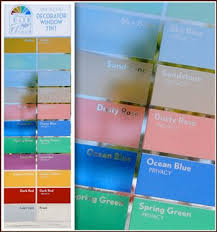 Deco Tint Color Chart How To Diy Color Windows