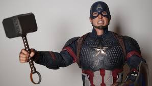 Figure features the cosmic heroine in the stylized toy art version by iron studios. Avengers Endgame Captain America 1 6 Scale Hot Toys Figure Unboxing And Review