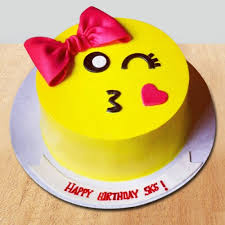 Enjoy exclusive cake design for girls videos as well as popular movies and tv shows. Send Happy Birthday Emoji Cake For Girls Online By Giftjaipur In Rajasthan