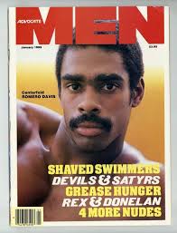 ADVOCATE MEN 1985 Mick Hicks, Mark Gray, Romero Davis 90pg Gay Magazine  M36429 $80.01