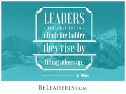 This quote from petyr baelish, littlefinger, is spoken mostly behind a visual montage, after a scene where baelish and varys have a small exchange of words. Leaderly Quote Leaders Don T Set Out To Climb The Ladder Be Leaderly