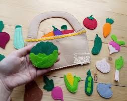Filz Vegetables Filz Set Filz Garten Filz Gemuse Filz Gemusegarten Filz Essen Filz Lebensmittel Gemuse Set Garten Gemuse In 2020 Felt Food Felt Doll House Felt Games