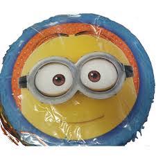 I would probably use a combination of balloons and thin cardboard — the balloon for the. Pinata Minion The Party S Here