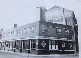Black And White Fire Station Fire Station Hanley 1965 Stoke On Trent Old Pottery Fire Station