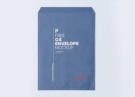 Download Free C4 Envelope Mockup Psd Good Mockups