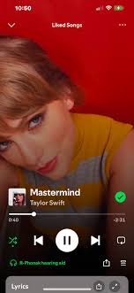 Oh my goodness. 😳 Who would have thought Taylor Swift would be my top  listened to artist. ☺️🫶🏼