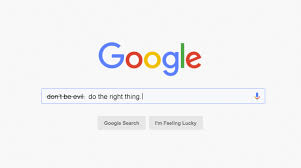 Gegen das urteil kann beim europäischen gerichtshof noch einspruch eingelegt werden./mjm/dp/nas Under Alphabet Google Ditches Don T Be Evil Motto For Do The Right Thing Digiday