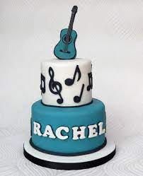 Acoustic Guitar Music Cake Cakecentral Com Music birthday cakes are a rage among biting into super soft cakes crafted so artistically into the form of musical instruments and notes a well baked cake shaped like a piano or saxophone, or a guitar resting on it is a delicious delight for. acoustic guitar music cake