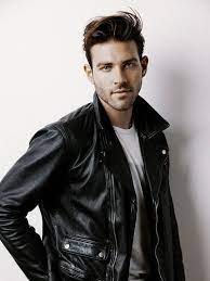 Next Chad Masters Black Leather Biker Jacket Leather Jacket Men Leather Jeans