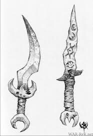 Dagger Desenhos De Armas Espadas Desenho Tatuagens Retro