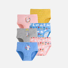 3-8 Year Old Girls Underwear Cotton Breathable New Baby Girl Cartoon Briefs  Cotton Shorts - Panties - AliExpress