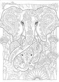 Customize the letters by coloring with markers or pencils. Cute Mandala Elephant Coloring Pages Peepsburgh