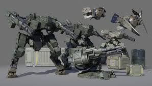 Sci Fi Military Pack 1 3d Model 3d Model Mech Military