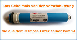 Entkeimung des kohlefilters durch ozonbegasung/ozonwasser. Das Geheimnis Von Der Verschmutzung Die Aus Dem Osmosefilter Selber Kommt Lebendiges Trinkwasser