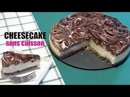 Recette Facile De Cheesecake Sans Cuisson Et Sans Gelatine Youtube Gateau Sans Cuisson Cheesecake Sans Cuisson Recette Cheesecake