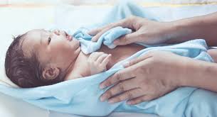 Change your baby's diaper, even if it's just a little wet. First 24 Hours Bathing Your Baby Babycenter India