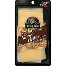 Deli sliced mozzarella and medium cheddar cheese amount see price in store * quantity 8 oz. Boar S Head Pre Sliced Vermont White Cheddar Cheese Shop Cheese At H E B