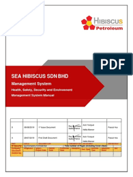 The company's latest financial report indicates a net sales revenue increase of 17.19% in 2019. Hsse Ms Seah Rev 0 Risk Management Leadership