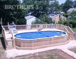 Aboveground Brothers 3 Pools In 2020 Swimming Pools Backyard Small Backyard Pools Backyard Pool Landscaping