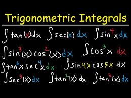 Trigonometric Integrals Even Powers Trig Identities U Substitution Integration By Parts Calcu Youtube