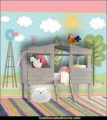 Farm Theme Bed Loft Bed Girls Room Farm Theme Bedroom Decorating Ideas Horse Theme Bedroom Decorating Boy Room Themes Farm Bedroom Kids Baby Boy Room Themes