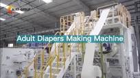 Adult Diapers Making Machine | Fully Automatic Diaper Manufacturing Plant