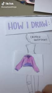 Cropped Sweatshirt Technique Video In 2020 Art Drawings Sketches Creative Drawing Challenge Drawings