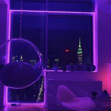 This would be very simple and you would enjoy it while you can have your entire bedroom simple and the bedroom would look beautiful just after you would hang the led string lights. Ideas Grunge Aesthetic Led Lights Aesthetic Room Img Whatup