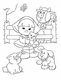 It develops fine motor skills, thinking, and fantasy. Little People Coloring Pages 16 Free Printable Coloring Pages Farm Animal Coloring Pages People Coloring Pages Kids Printable Coloring Pages
