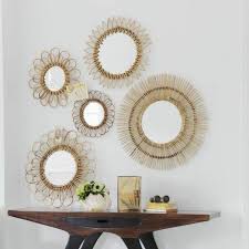 Robust wood variants found in nature, ensures strong frames that provide good support to the mirror it encases. Miroir Couloir Plus De 160 Photos Pour Vous Rattan Wall Simple Wall Decor Mirror Decor