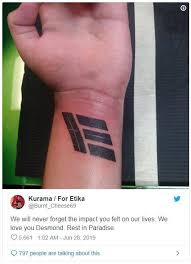 You've been alone as long as you can remember, floating on a broken raft on the open sea. Youtube Star Etika S Fans Tattooed In His Memory Bbc News
