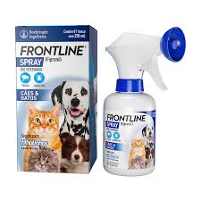 Antipulgas e Carrapatos Frontline Spray Cães e Gatos - 250ml