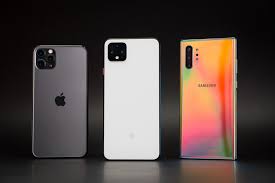 google pixel 4 xl vs iphone 11 pro max vs galaxy note 10